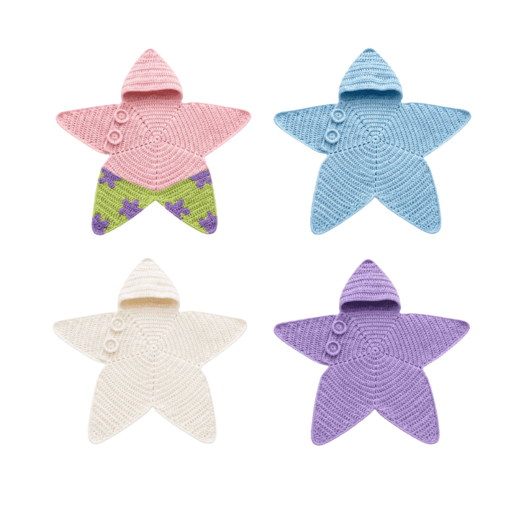 Baby Star Shaped Bodysuit