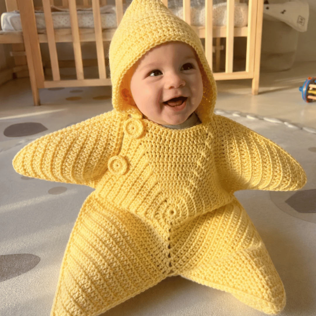 Baby Star Shaped Bodysuit
